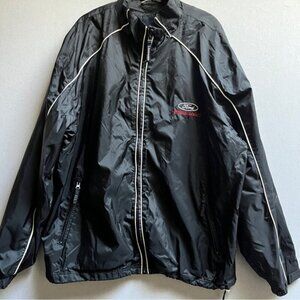 Vintage Landmark Ford Racing Y2K full zip up jacket Sz XL